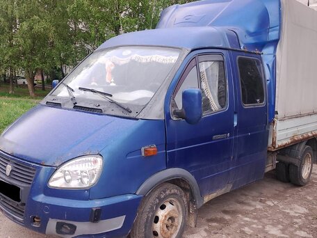 2005 ГАЗ ГАЗель (33023/330273) Фермер, синий, 450000 рублей, вид 1