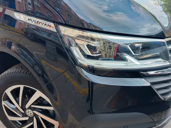 2021 Volkswagen Multivan T6 Рестайлинг, чёрный, 7850000 рублей - вид 10