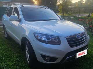 2012 Hyundai Santa Fe II Рестайлинг, белый, 1740000 рублей, вид 1