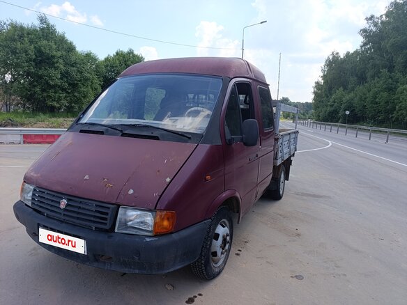 1998 ГАЗ ГАЗель (33023/330273) Фермер, красный, 160000 рублей - вид 5