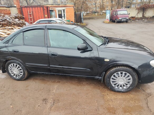 2005 Nissan Almera II (N16) Рестайлинг, чёрный, 285000 рублей - вид 2