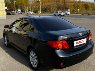 2008 Toyota Corolla X (E140, E150), чёрный, 950000 рублей, вид 5