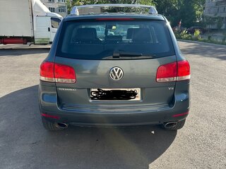 2004 Volkswagen Touareg I, серый, 600000 рублей, вид 4