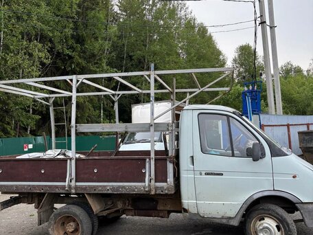 1998 ГАЗ ГАЗель (3302), серебристый, 230000 рублей, вид 3