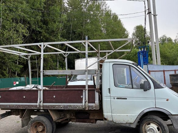 1998 ГАЗ ГАЗель (3302), серебристый, 230000 рублей - вид 2