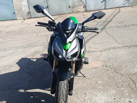 2014 Kawasaki Z 1000, серебристый, 910000 рублей, вид 2