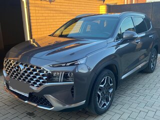 2023 Hyundai Santa Fe IV Рестайлинг, серый, 4300000 рублей, вид 3
