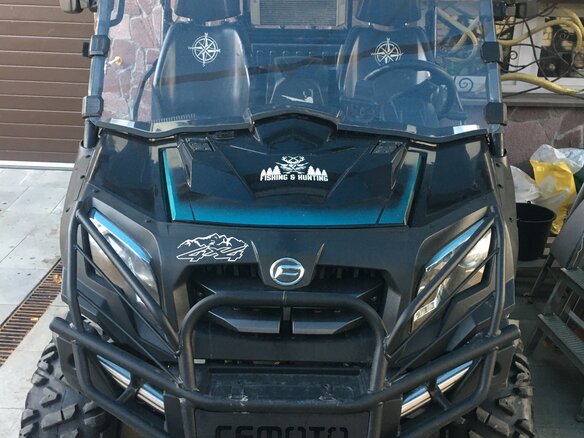 2013 CFMoto CF800-U2 (Tracker 800), чёрный, 950000 рублей - вид 22