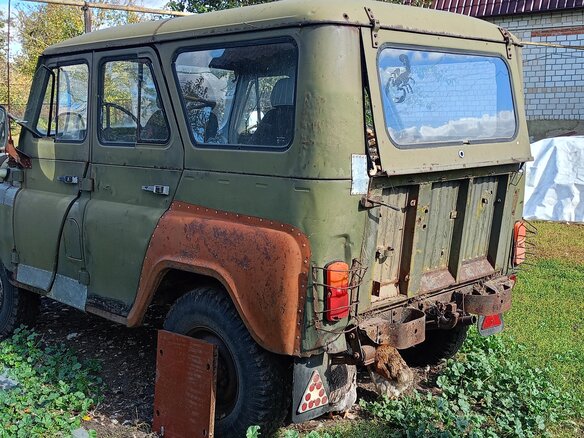 1996 УАЗ 3151, зелёный, 75000 рублей - вид 8