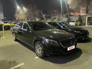 2015 Mercedes-Benz Maybach S-Класс 500 I (X222), чёрный, 5450000 рублей, вид 2