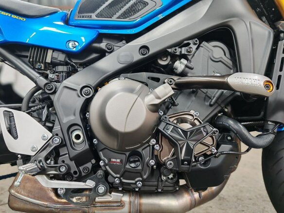 2021 Yamaha XSR900, синий, 1160000 рублей - вид 11