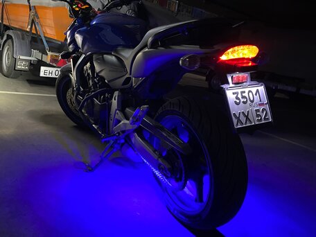 2007 Honda CB 600F Hornet, синий, 600000 рублей, вид 1