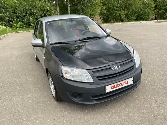 2012 Lada (ВАЗ) Granta I, серебристый, 360000 рублей - вид 6