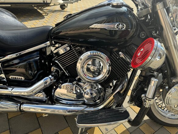 2007 Yamaha XVS1100, чёрный, 600000 рублей - вид 5