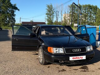 1991 Audi 100 IV (C4), чёрный, 320000 рублей, вид 2