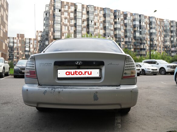2005 Hyundai Accent ТагАЗ II, серебристый, 250000 рублей - вид 12