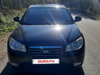 2008 Hyundai Elantra IV (HD), чёрный, 720000 рублей, вид 3