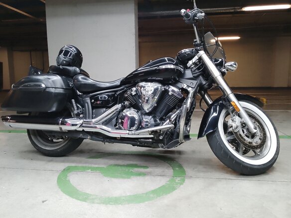 2007 Yamaha XVS1300, чёрный, 680000 рублей - вид 2