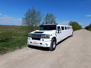 2003 Hummer H2 I, белый, 1700000 рублей, вид 4