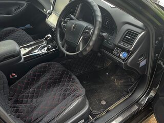 2017 Toyota Crown XIV (S210) Рестайлинг, чёрный, 2820000 рублей, вид 2