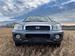 2004 Hyundai Santa Fe I, чёрный, 550000 рублей, вид 2