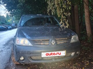 2007 Renault Logan I, серый, 99000 рублей, вид 2