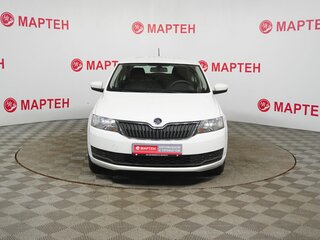 2018 Skoda Rapid I Рестайлинг, белый, 1237000 рублей, вид 2