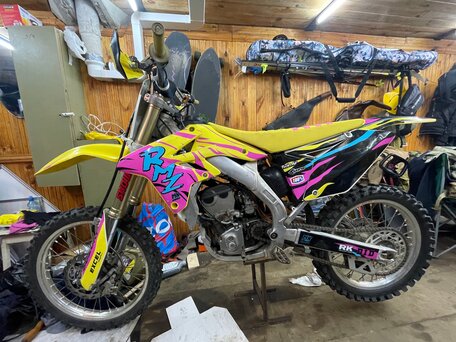 2008 Suzuki RM-Z 250, жёлтый, 300000 рублей, вид 2
