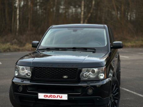 2007 Land Rover Range Rover Sport I, чёрный, 1000000 рублей, вид 1