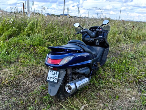 2004 Yamaha Majesty 400, синий, 240000 рублей - вид 23