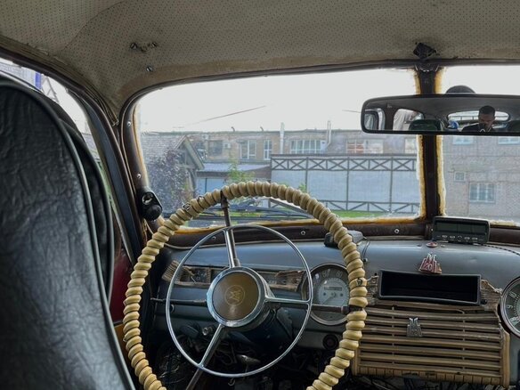 1955 ГАЗ М-20 «Победа», серебристый, 630000 рублей - вид 12