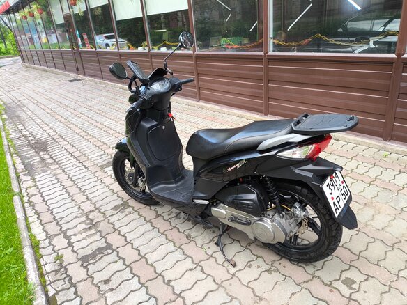 2012 Sym Symphony 125, чёрный, 95000 рублей