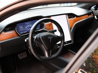 2020 Tesla Model S Long Range I Рестайлинг, синий, 5700000 рублей, вид 5