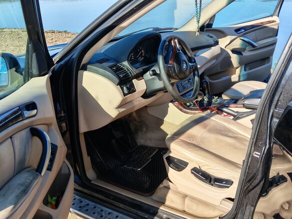 2003 BMW X5 3.0i I (E53), чёрный, 800000 рублей - вид 14