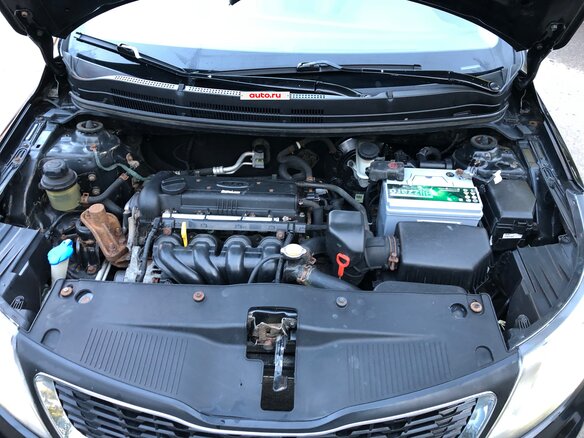 2011 Kia Rio 4-speed III, чёрный, 650000 рублей - вид 7