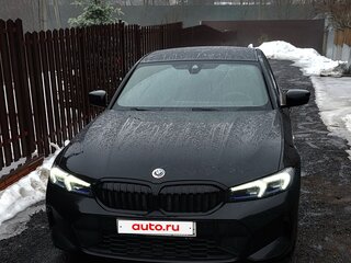 2022 BMW 3 серии 320i VII (G2x) Рестайлинг, чёрный, 5500000 рублей, вид 2