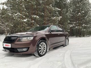 2014 Skoda Octavia III (A7), коричневый, 1100000 рублей, вид 1