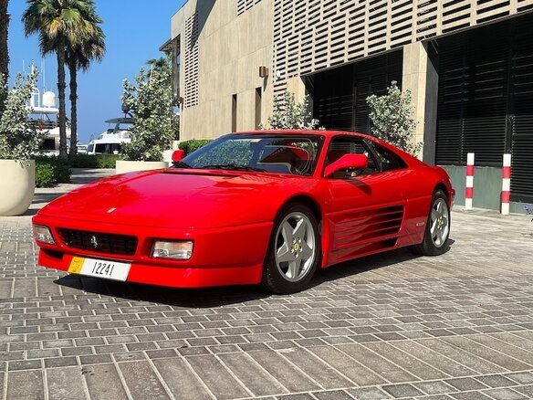 1990 Ferrari 348 TB, красный - вид 6
