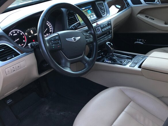 2015 Hyundai Genesis II, синий, 1690000 рублей - вид 5