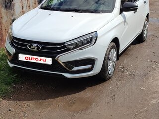 2024 Lada (ВАЗ) Vesta I Рестайлинг (NG), белый, 1240000 рублей, вид 1