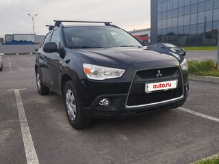 2013 Mitsubishi ASX I Рестайлинг, чёрный, 800000 рублей, вид 2