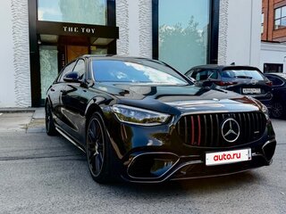 2024 Mercedes-Benz S-Класс AMG 63 e AMG Long IV (W223), чёрный, 24000000 рублей, вид 3