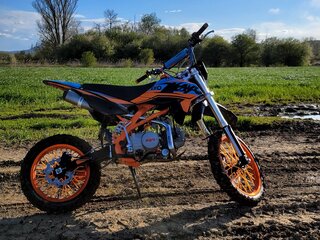 2024 Kayo Evolution YX125EM, синий, 80000 рублей, вид 2