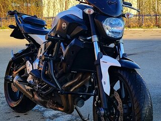 2016 Yamaha MT-07 (FZ-07), белый, 695000 рублей, вид 2