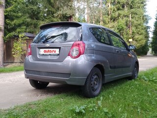 2009 Chevrolet Aveo I Рестайлинг, серый, 200000 рублей, вид 3