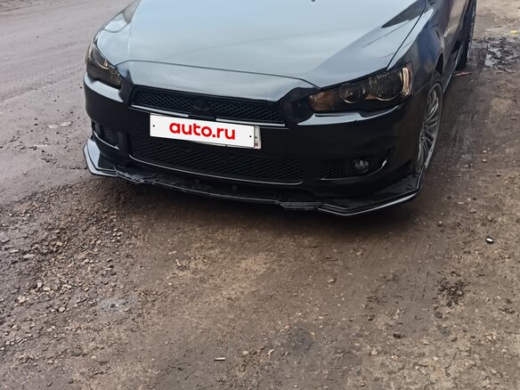 2007 Mitsubishi Lancer X, чёрный, 1000000 рублей - вид 4