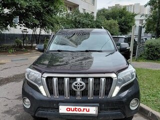 2013 Toyota Land Cruiser Prado 150 Series Рестайлинг 1, чёрный, 3500000 рублей, вид 2