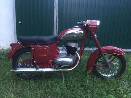 1972 Jawa Standart, красный, 1350000 рублей, вид 3