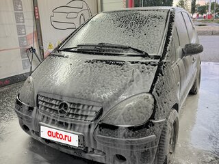 2000 Mercedes-Benz A-Класс 140 I (W168), чёрный, 370000 рублей, вид 2