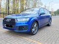2017 Audi Q7 II (4M), синий, 3150000 рублей